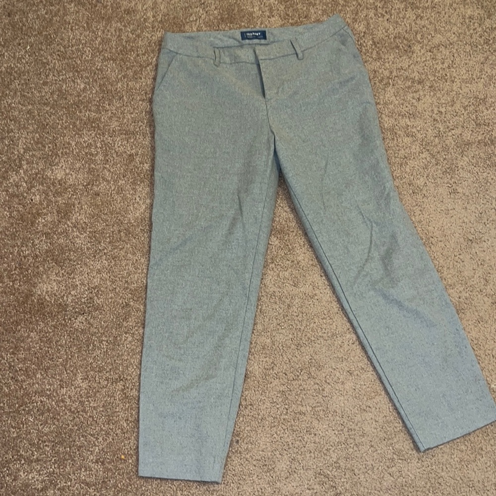 Old Navy grey slacks Harper Midrise size 4